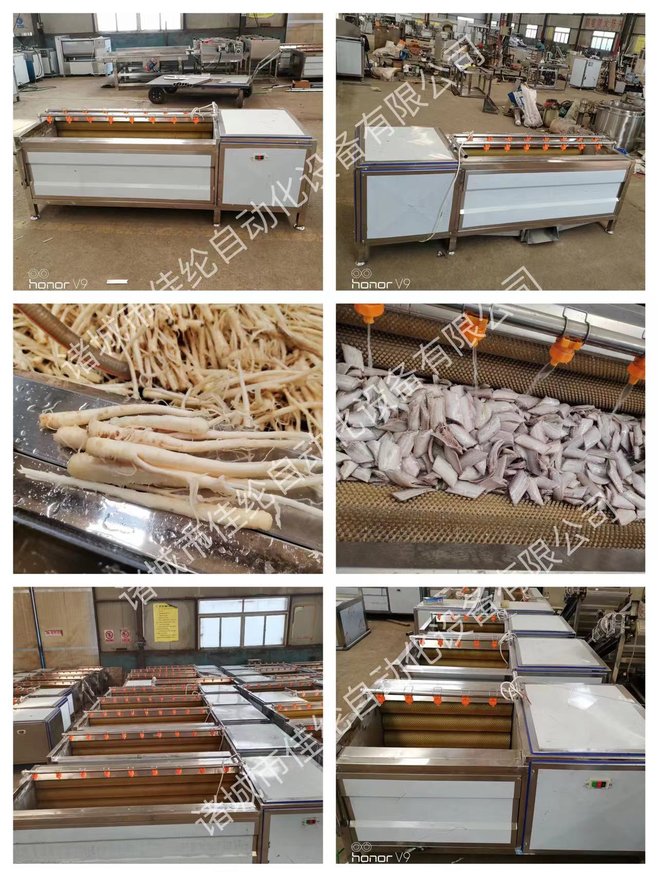 Jialun Automation Carrot, Pumpkin, and Potato Rolling Roller Cleaning Machine for Removing Impurities in Fruits and Vegetables Cleaning Equipment