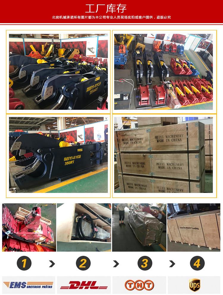 Excavator Eagle Mouth Scissor Hydraulic Scissor Disassembly of Waste Automotive Equipment Hydraulic Scrap Steel Scissor