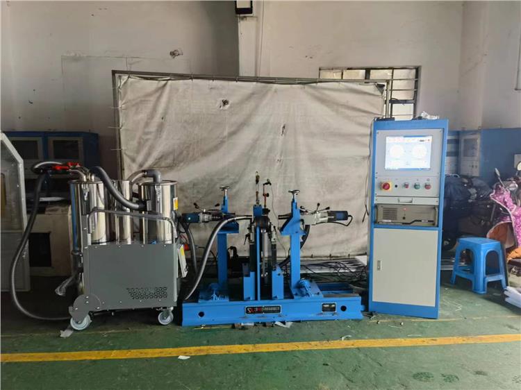 The crankshaft dynamic balancing machine is CE certified by the European Union and produced by Shanghai Shenke with high balancing efficiency