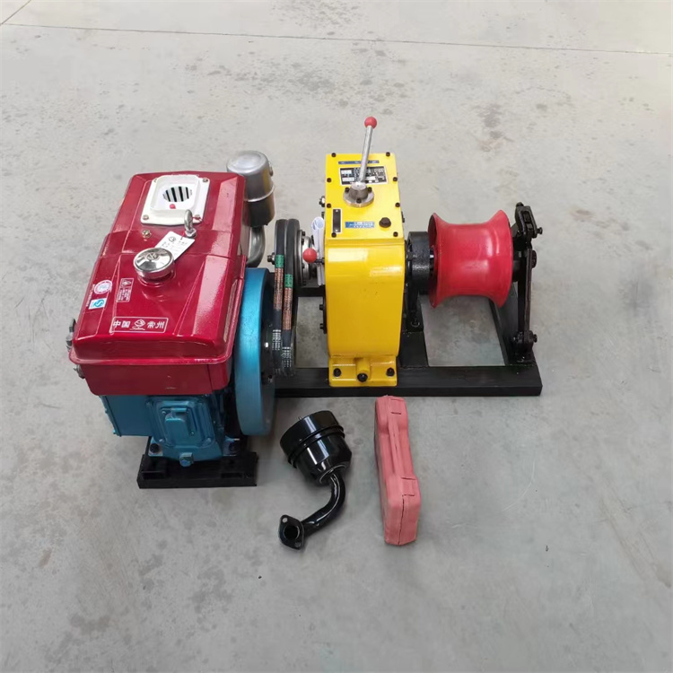 Motorized winch, gasoline diesel winch, cable electric traction machine, high-speed winch electric traction machine