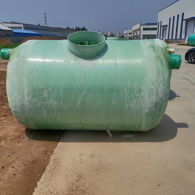 Glass fiber reinforced plastic wound Septic tank, underground integrated sedimentation tank, green and environmental protection, various specifications, support customization