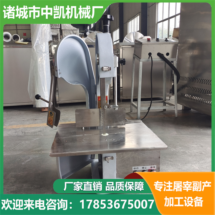 Bone Sawing Machine Vertical Pig Bone Chop Cutting Machine Commercial Stainless Steel Bone Sawing Machine Zhongkai