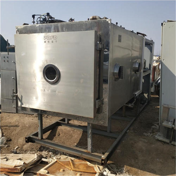 Used 20 square meter freeze-drying machine for fruits and vegetables, frozen health products, freeze-drying powder, medicine, freeze-drying, freeze-drying, and good freeze-drying effect