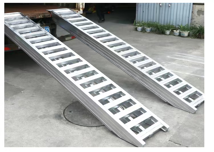 Aviation Elephant Aluminum Alloy Boarding Ladder Customization Forklift Boarding and Alighting Ladder Customization Processing Sizes Numerous