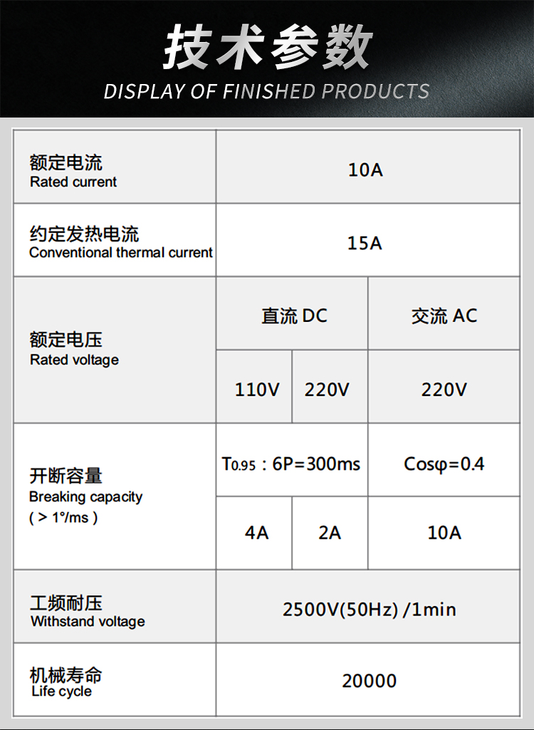 Longdi FA (F10) auxiliary switch circuit breaker with ten open and ten closed is suitable for rail transit source factories