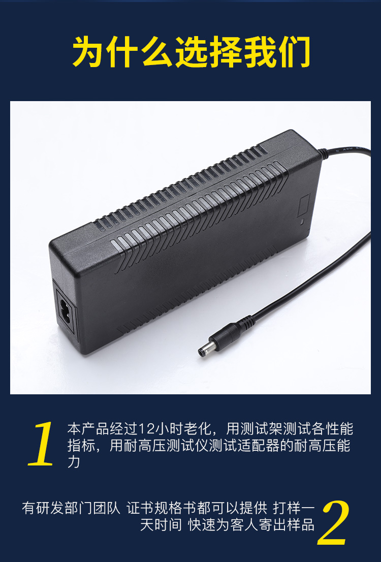 Tengdaxing Power Adapter 24v5a Switch Adapter 120w High Power Display Screen Power Desktop Certification