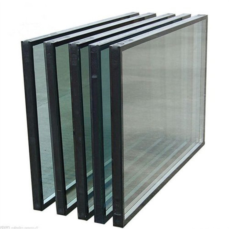 Hollow glass, three glass, two chamber building glass curtain wall, hollow sound insulation and heat insulation