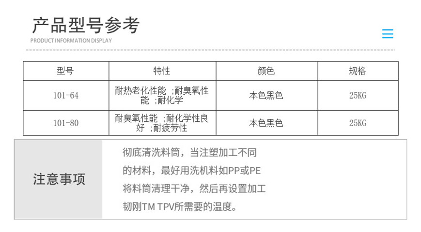 Santoprene supplies TPV 151-60 ozone and high-temperature resistant plastic raw materials, thermoplastic vulcanized elastomers