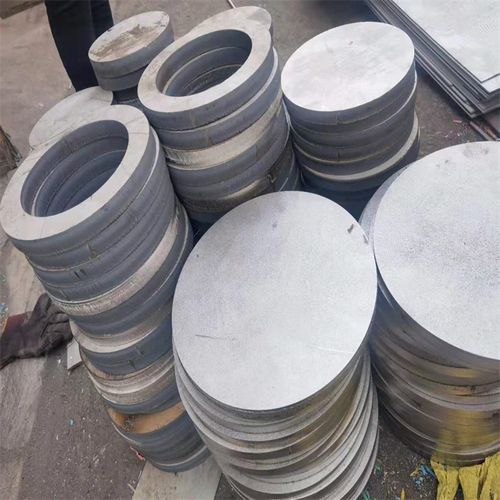 Dainan stainless steel plate manufacturer, medium thick plate, cutting circular shaped parts, 304 disc plate