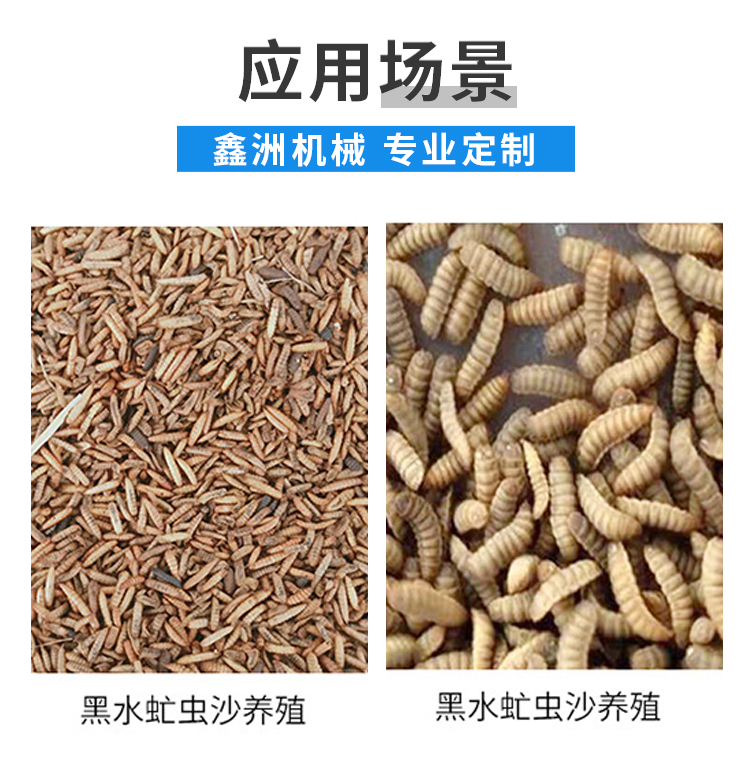 Xinzhou Machinery Heishui Biological Granules Green Killing Dryer Hermetia illucens Drying Equipment Drying Equipment