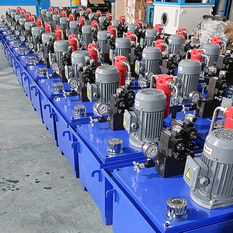 Customized hydraulic system for machine tool hydraulic station manufacturers, hydraulic system 2.5MPa