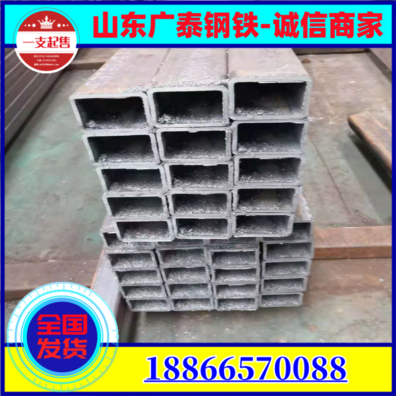 Customized manufacturer of Q355D non-standard seamless square rectangular pipe, large diameter thick walled square steel pipe, 100 * 100 square pipe