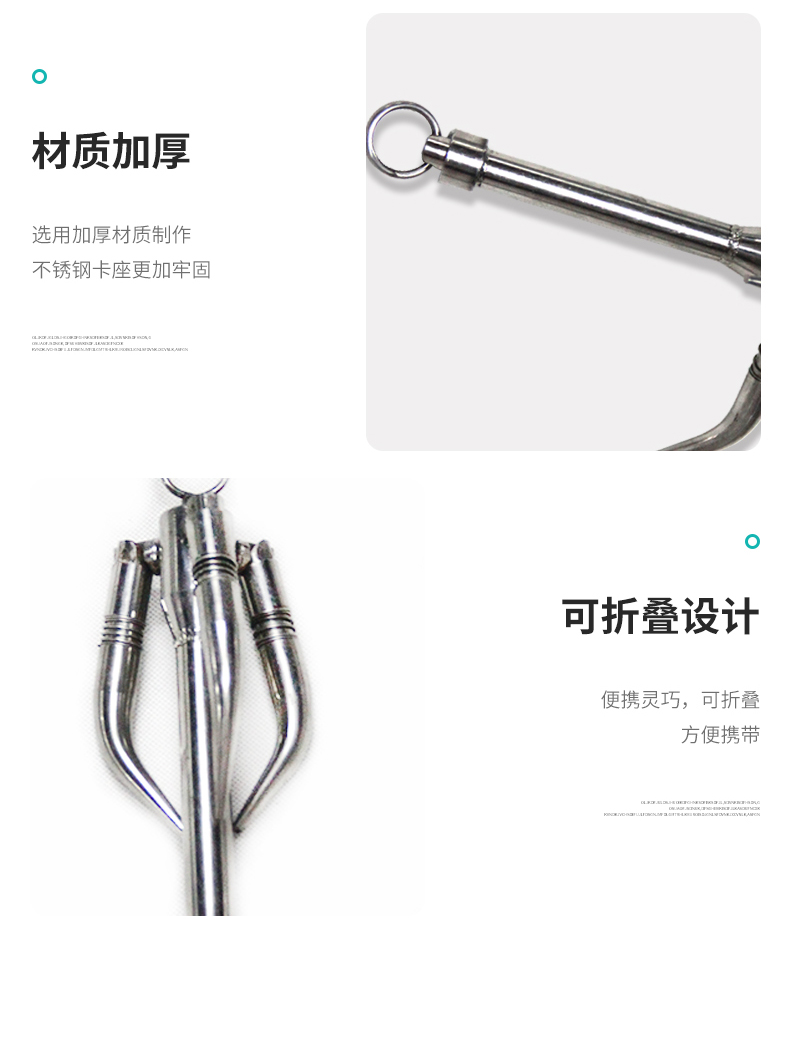 Manufacturer provides stainless steel three claw anchor accessories for ships. Flying Tiger Claw Foldable Ship Flying Tiger Anchor Ship Anchor