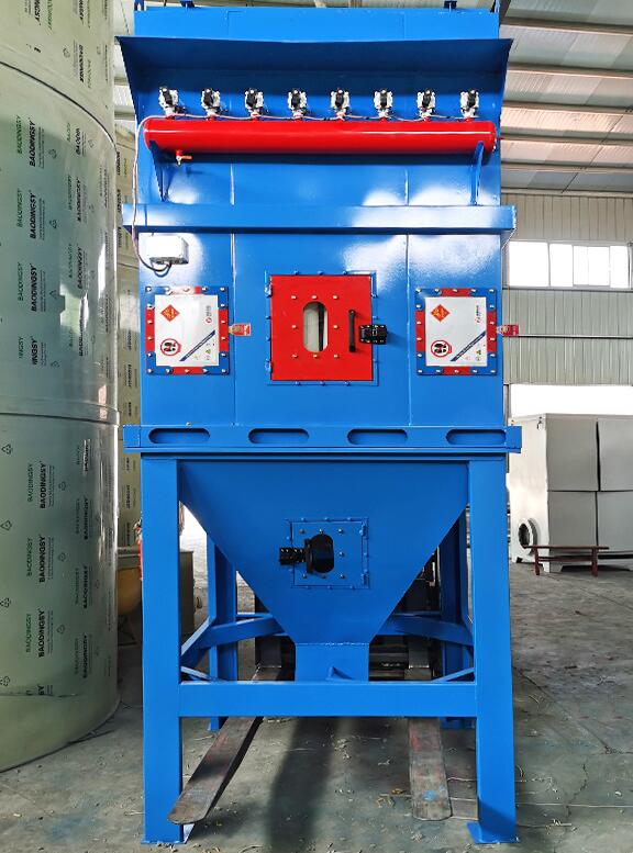 Manufacturer of industrial waste gas treatment equipment for dust treatment in pulse bag dust collector workshop