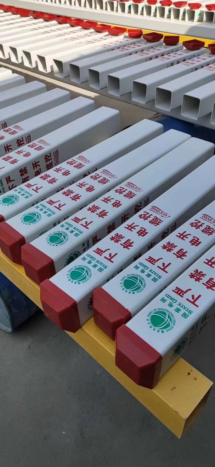 骐强 铁路安全标志桩 石油燃气标识 桩 承重力好
