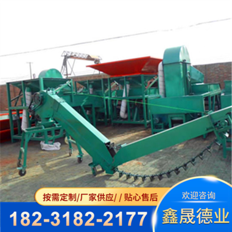 Mobile chain grain picker, bulk grain conveying and unloading machine, multifunctional grain picker