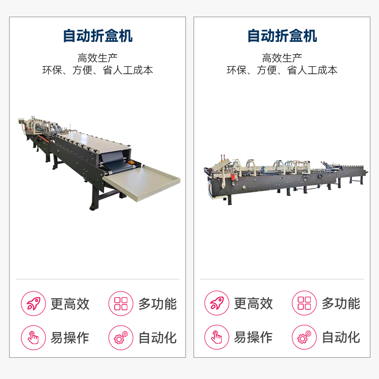 Automated paper box forming machine, aircraft box folding machine, carbonated beverage world cover folding machine