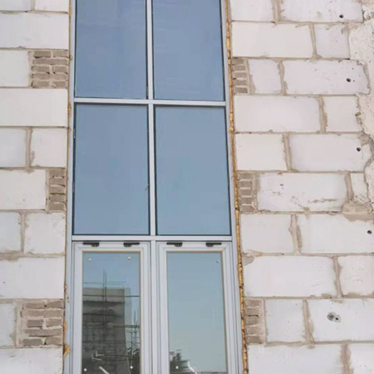 Color coated steel plate sliding window Casement window fixed window Haowei production and sales