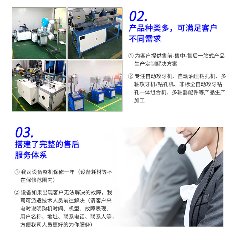 High precision automatic drilling and tapping machine Double servo double head drilling and tapping equipment Multi axis CNC drilling and tapping machine