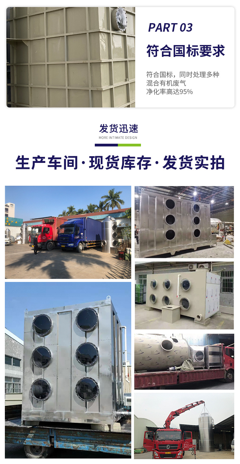 Microbial deodorization box, biological filter, environmental protection equipment material, PP flame-retardant material