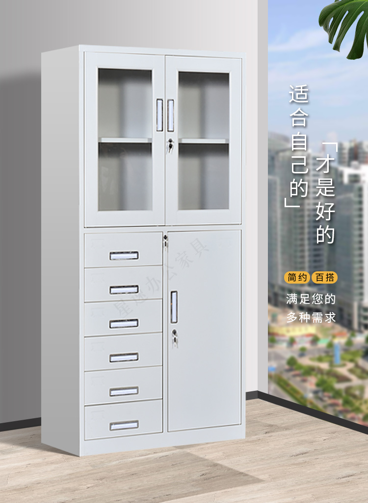 Steel 20 bucket file cabinet 12 bucket data sorting cabinet Bill cabinet Drawer type multi bucket cabinet