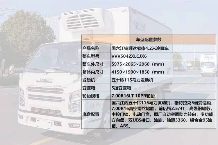 Cheng Li Refrigeration Truck Factory Directly Operates a 4m ² Refrigerated Fresh Meat Transport Vehicle Jiangling Shunda Guoliu Refrigeration Truck Preservation Vehicle