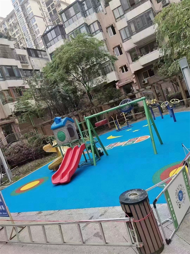 EPDM Color Rubber Particle Park Community EPDM Plastic Runway Kindergarten Ground Materials for Jiaguan Sports