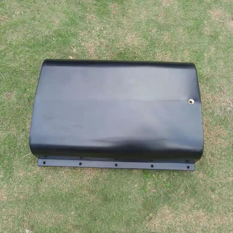 Rotational plastic RV water tank RV trailer PE water tank black 75L120L35L chassis installation water storage bucket