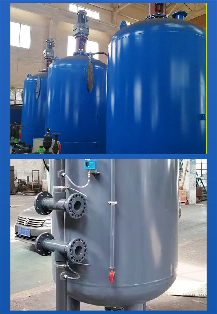 Fiber ball filter fiber filtration treatment device Yihai River sewage treatment equipment