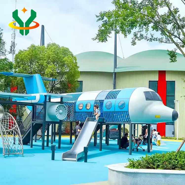 Non standard customized stainless steel combination slide amusement facilities outdoor scenic area expansion climbing combination