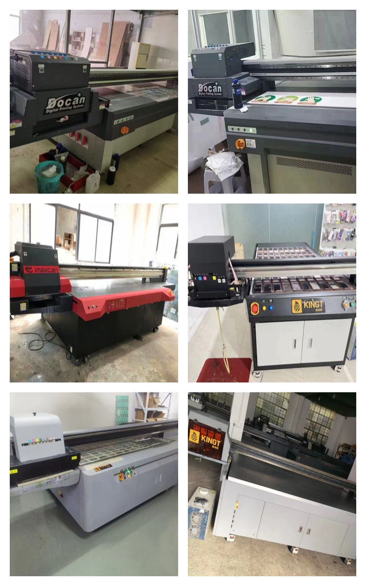 Sale of second-hand Dongchuan Ricoh 2513UV flatbed printer, Han Tuo Jin Gu Tian G5G6 inkjet printer, recycling and idle