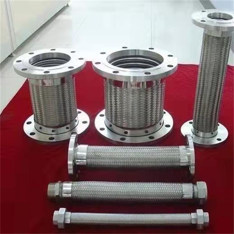 Explosion-proof metal hose for Yimao threading, stainless steel flange braided hose, metal soft connection