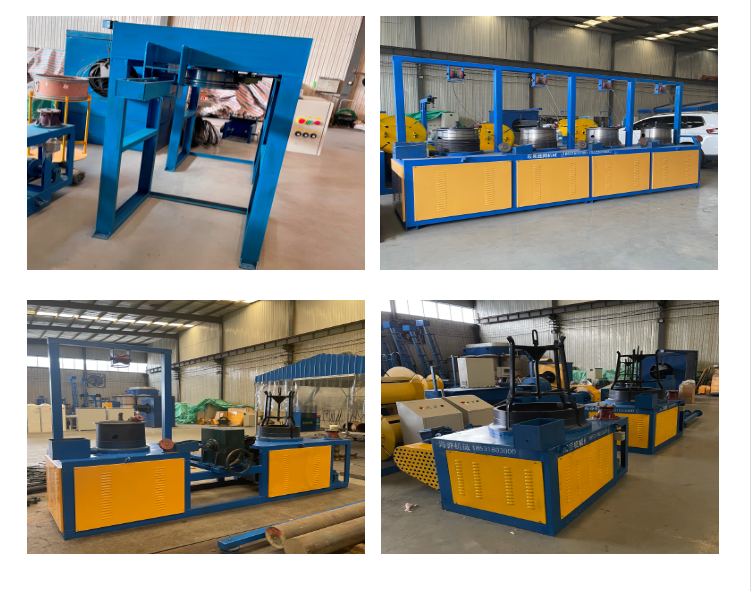 Disc element rolling thread drawing machine Steel reinforcement support network wire drawing machine