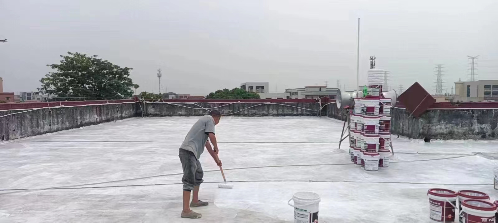 Naiboshi metal roof insulation coating, high insulation, aging resistance, heat insulation, energy transmission, waterproofing, and leakage prevention