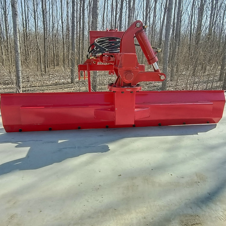 The tractor rear mounted scraper type hydraulic Grader is suitable for soil leveling of farmland orchard pavement