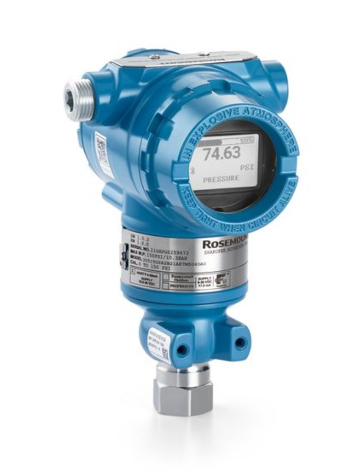 Endress House E+H PMP71 digital pressure measurement transmitter for absolute and gauge pressure measurement