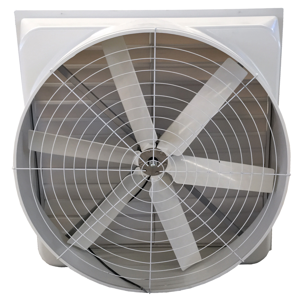 FRP fan high-power cooling fast pure copper national standard motor 1060 axial flow 0.75 kW