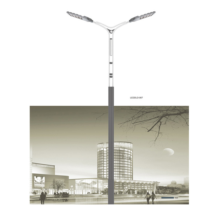 Outdoor 5-meter LED street light integrated sports field light high pole light project Road light Runchang Lighting