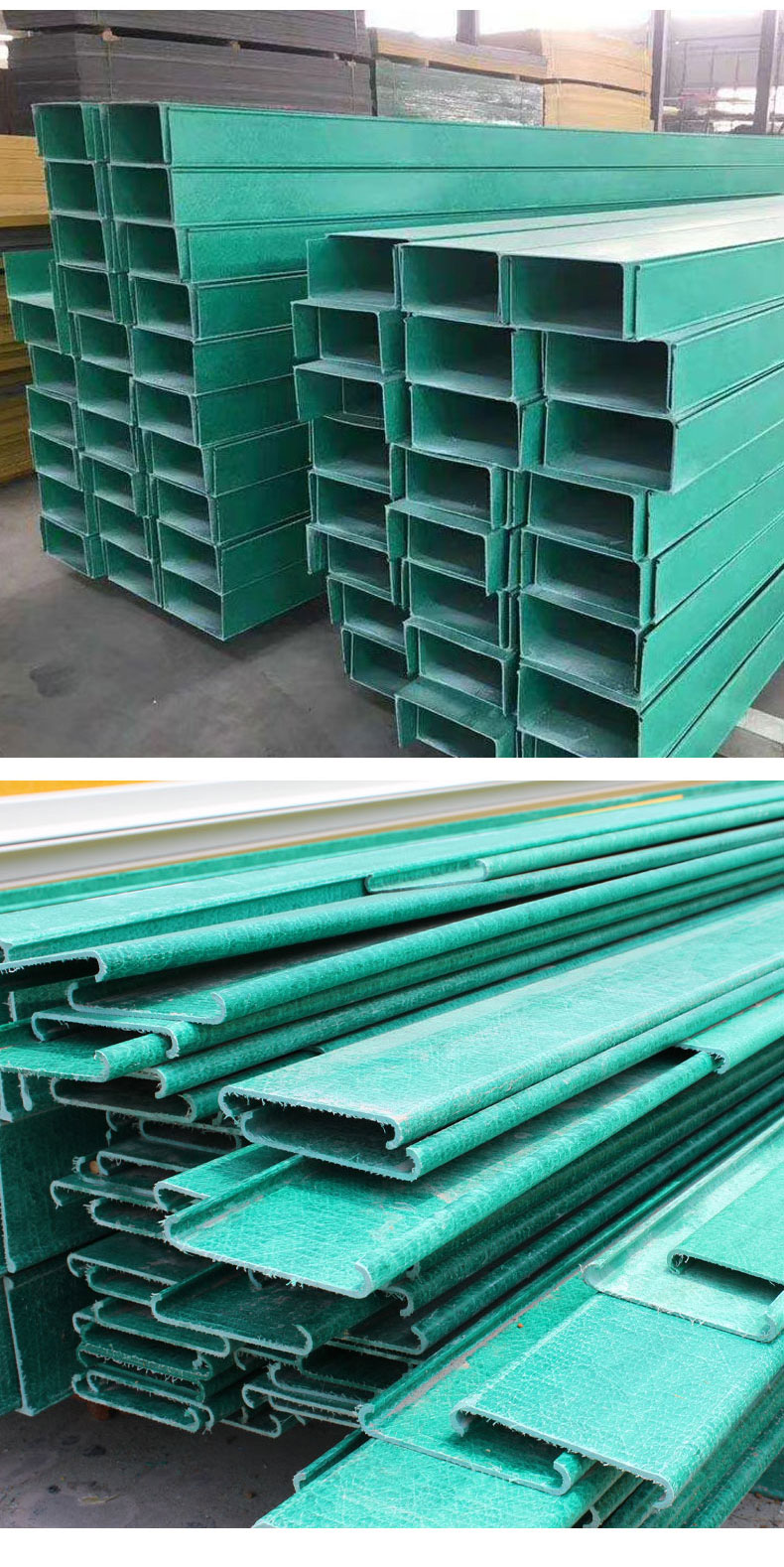 Wholesale of fiberglass trough type cable tray, SMC composite epoxy resin flame-retardant bridge, highway pipe box