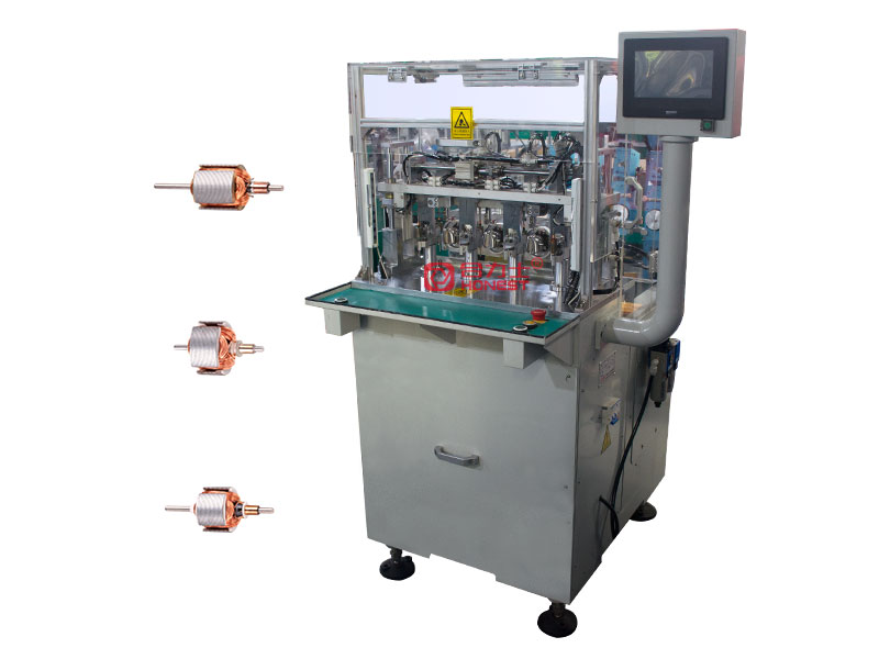 Fully automated four axis rotor winding machine for motors - Helix intelligent equipment