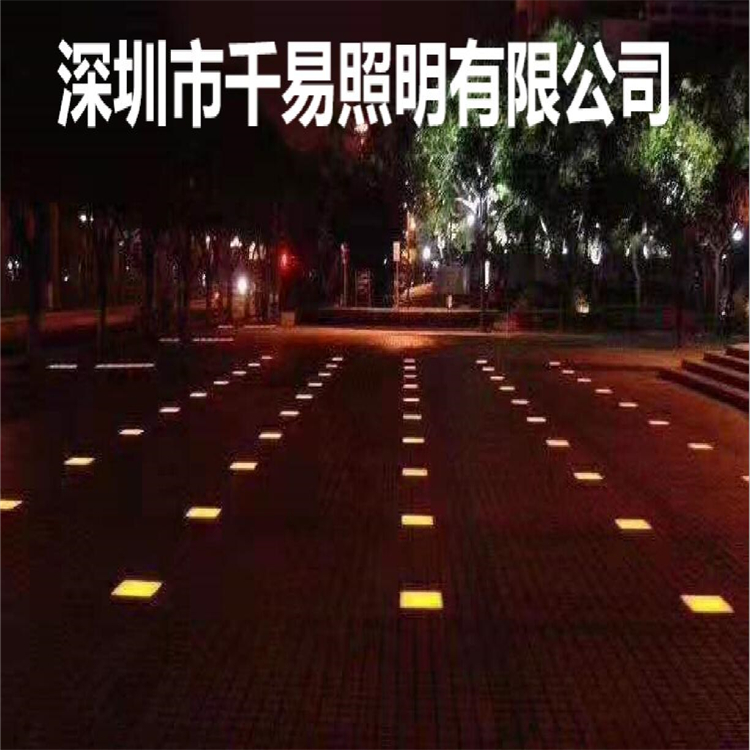 LED illuminated zebra crossing floor tile light, red and green dual color signal light, synchronous bearing 30T 300 * 100mm