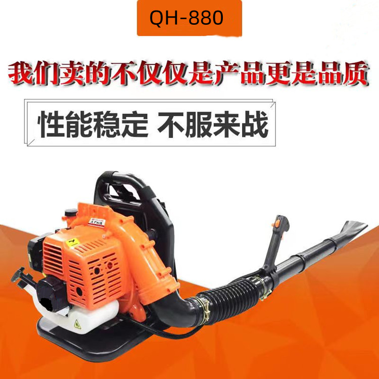 Backpack gasoline hair dryer Site leaf blower Dust collector Four stroke snow blower Road cleaning Blade blower