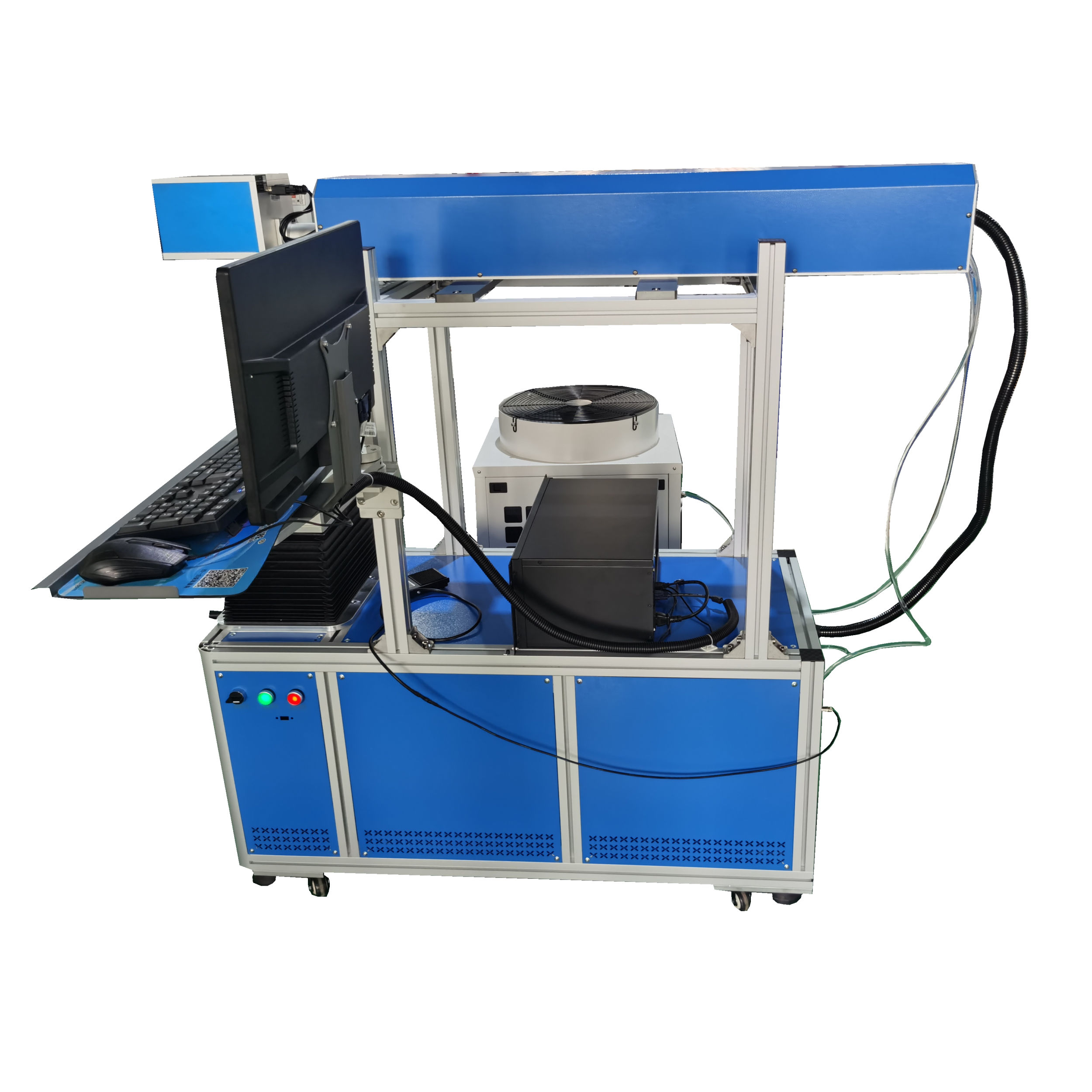 150W high-power CO2 laser coding and marking machine with high accuracy, fast performance, stability, and long lifespan Haoxiang