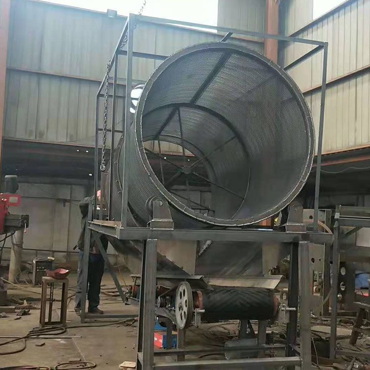 东来科技 滚筒筛分机 变频控制 匀速进料 效率高