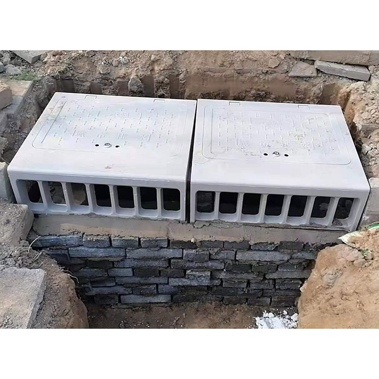 Runsen 720 * 680 * 250mm side vertical grate inlet for acid and alkali resistant fiberglass resin composite municipal use