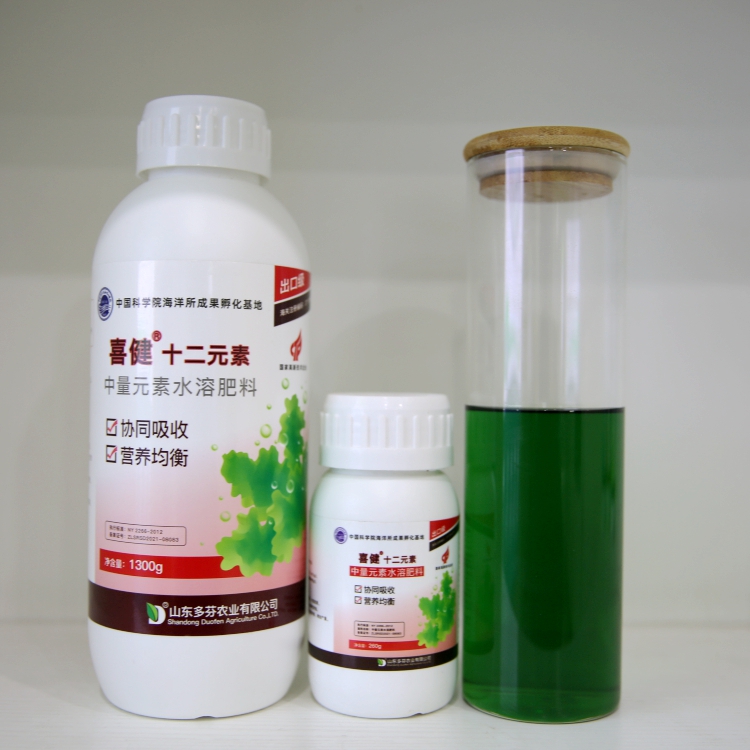 Twelve Element Liquid Clear Liquid Fertilizer Rooting Fertilizer Promotes Root Growth in Polyphenol Agriculture