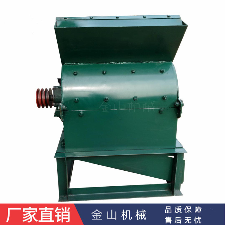 Chicken, Duck, Rabbit Concentrated Feed Bean Cake Crusher 60 Diameter Round Rapeseed Cake Crusher Screen Thickening