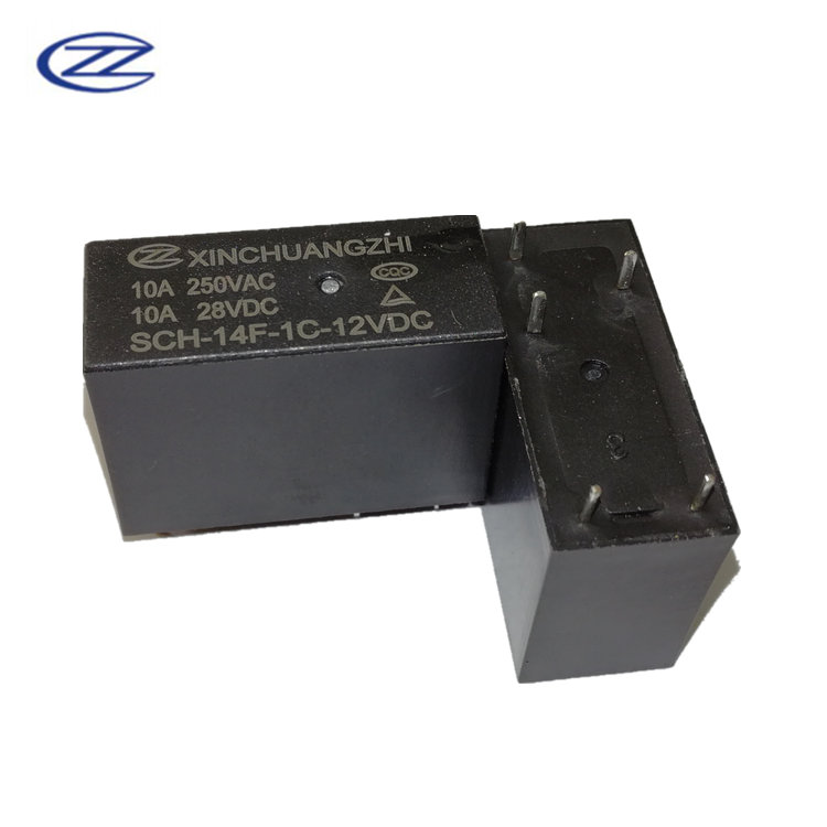 Xinchuangzhi 10A relay, five pin SCH-14F-1C-12VDC, one set of conversion 12V relay