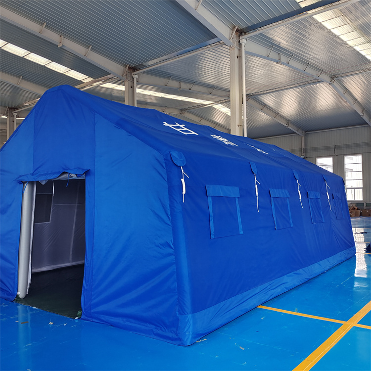 Jingcheng Blue Emergency Tent Customized Humanistic Design, Wind, Rain, Moisture, UV Resistant, Durable