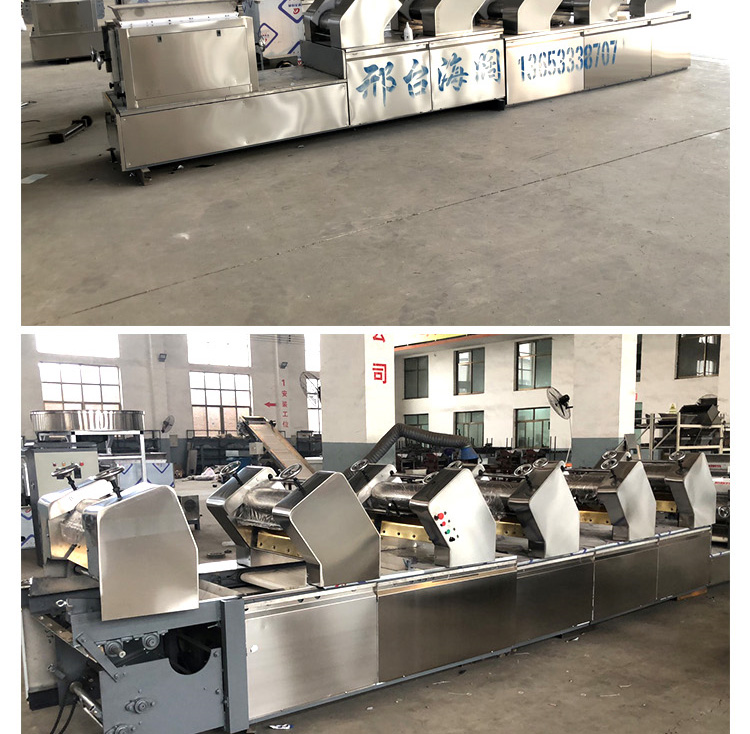 Large scale hanging noodle, longxu noodle, fruit and vegetable noodle production line equipment for Hai Kuao Noodle Machine